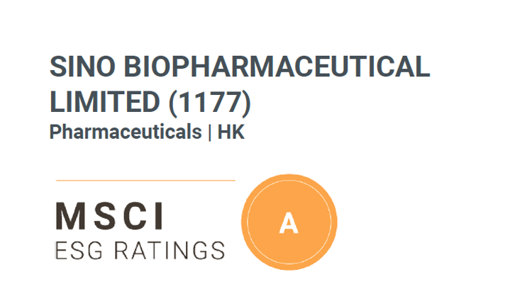 深耕收获认可,JXF吉祥坊·网址制药MSCI ESG评级跃升至A级